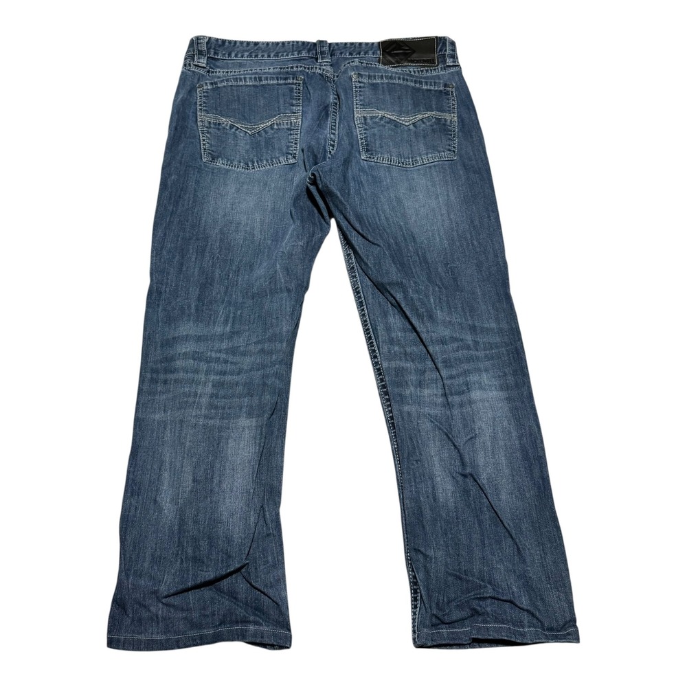 Rock & Roll Cowboy Cotton Blend Revolver Straight Jeans Men's 38x30 (Fits 37x27)